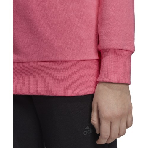 Adidas YG MH Bos Crew Kids' Sweatshirt Pink DV0322
