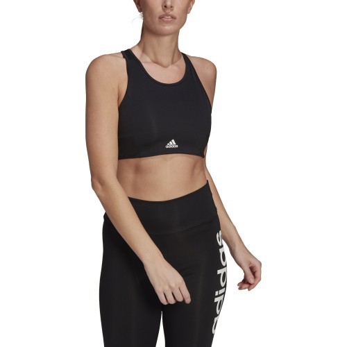 Adidas Women's Sports Bra W 3s Bt Black GL3806