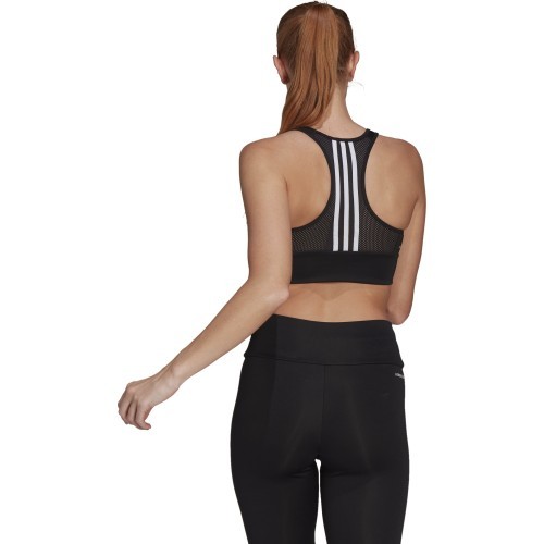 Спортивный бюстгальтер Adidas женский W 3s Bt Black GL3806