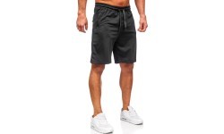 J.Style Men's Shorts Black 8K1551-3