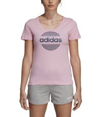 Adidas Linear Tee II Blouse Pink DV3000