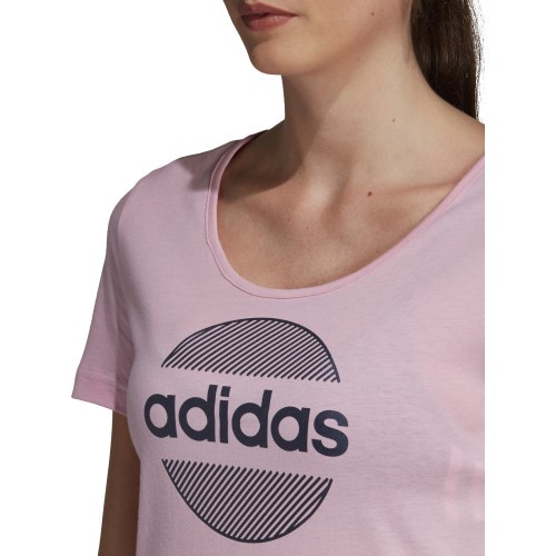 Adidas Linear Tee II Blouse Pink DV3000