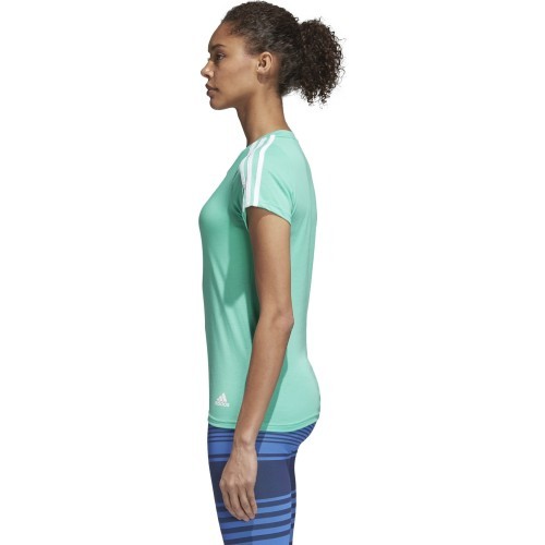 Adidas Palaidinė Ess 3S Slim Tee Green CF8835