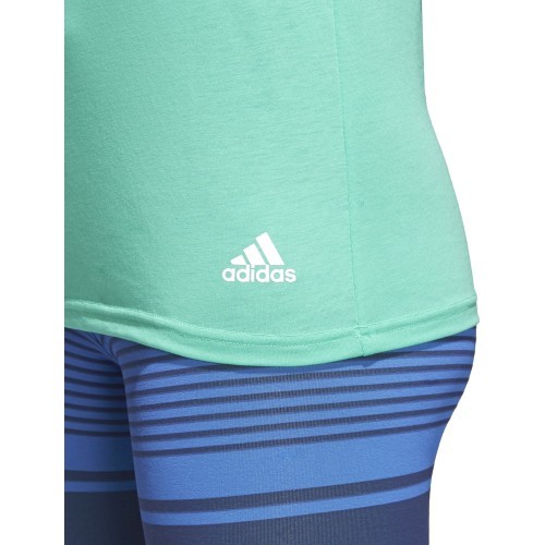 Adidas Palaidinė Ess 3S Slim Tee Green CF8835