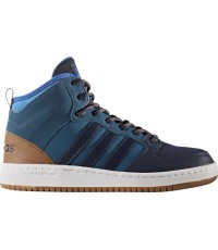 Обувь Adidas Neo Cf Hoops Mid Wt Blue