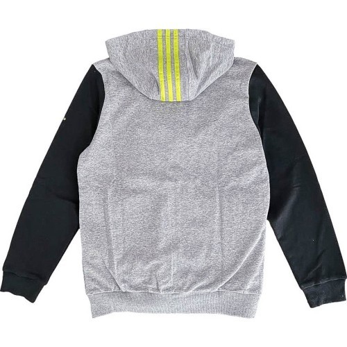 Adidas Junior Sweatshirt YB RD KN FZHD Grey Black S22627