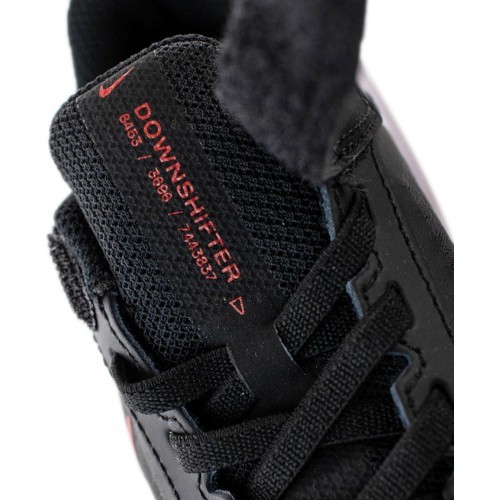 Nike Downshifter 11 Kids' Sneakers Black Red CZ3959 005