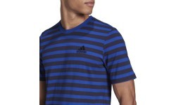 Мужская футболка Adidas Stripy SJ Tee, сине-черная HE1854