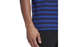 Adidas Marškinėliai Vyrams M Stripy Sj Tee Blue Black HE1854