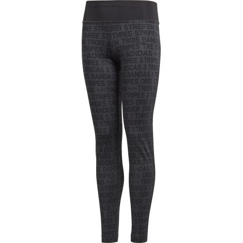 Adidas YG TR Brand Tights Junior Leggings Black DJ1089