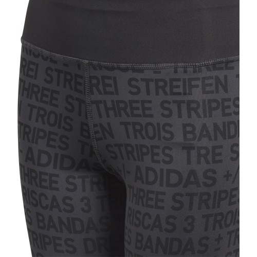 Adidas YG TR Brand Tights Junior Leggings Black DJ1089