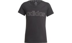 Блузка для девочек Adidas G Lin T Black GN4042