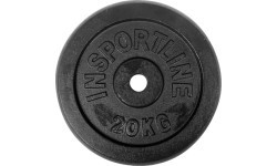 Plieninis svoris grifui inSPORTline 30 mm 20 kg