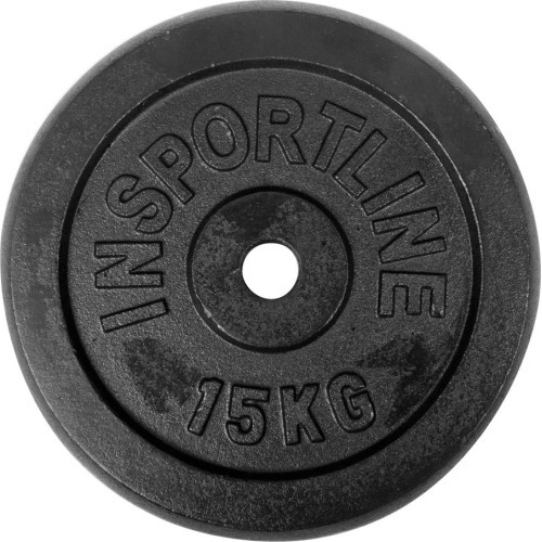 Plieninis svoris grifui 30 mm inSPORTline 15 kg