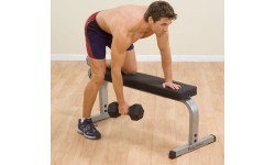 Profesionalus tiesus treniruočių suolas Body Solid GFB350