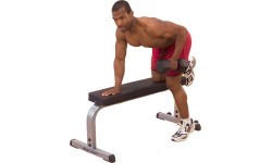 Body Solid GFB350 Professional Straight Training Bench