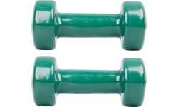 Vinilinių hantelių rinkinys inSPORTline Smoothbell 2 x 3 kg