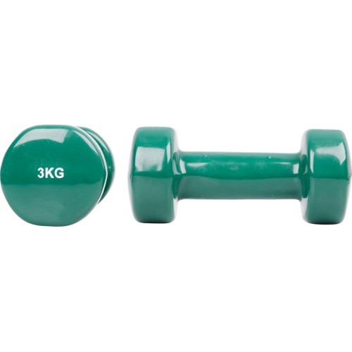 Vinilinių hantelių rinkinys inSPORTline Smoothbell 2 x 3 kg
