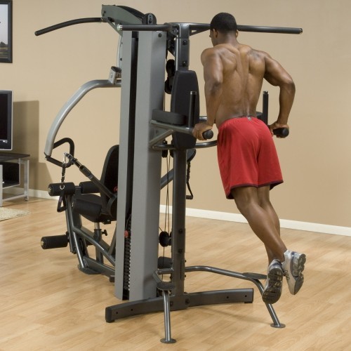 Станция для подъема коленей и отжиманий на брусьях Body-Solid FKR