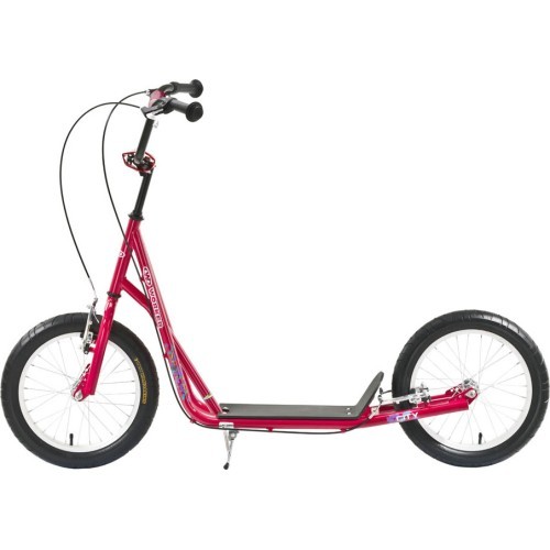 Worker City Urban Inflatable Scooter (up to 100kg) - Red