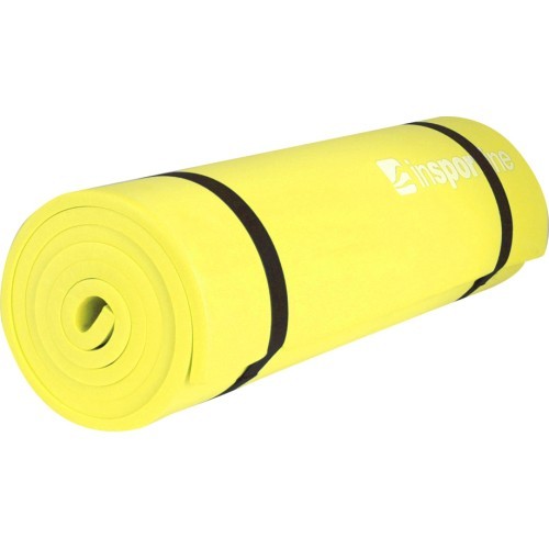 inSPORTline EVA mat 180x50x1cm - Yellow
