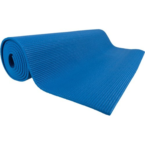 Aerobic mat inSPORTline Yoga 173x60x0,5cm - Blue
