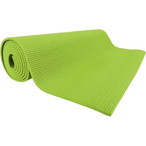 Aerobic mat inSPORTline Yoga 173x60x0,5cm - Reflective Green
