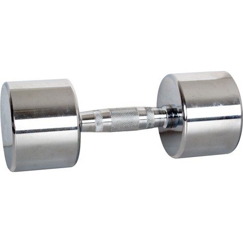 Chrome Dumbbell inSPORTline Crossteel 9 kg
