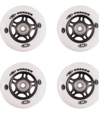 4 vnt. rinkinys – 64 mm ratukai ir ABEC-5 carbon guoliai