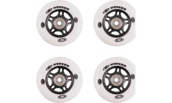 Set 4 pcs – Wheels 64mm and Bearing ABEC-5 carbon