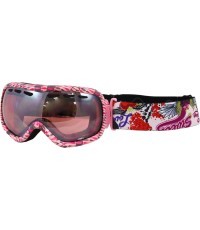 Ski Goggles WORKER Molly with graphics - Pink Graphics