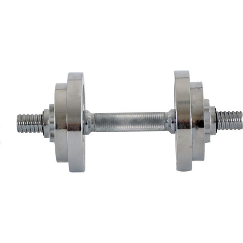InSPORTline 2x3-10kg Interchangeable Weight Chrome Dumbbell Set
