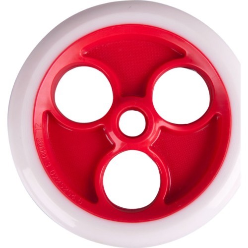 Front wheel Spartan 230x33mm for scooter Jumbo 2 - White/Red