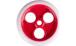 Front wheel Spartan 230x33mm for scooter Jumbo 2 - Red-White