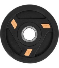 Guma dengtas svorio diskas inSPORTline Herk 1,25 kg