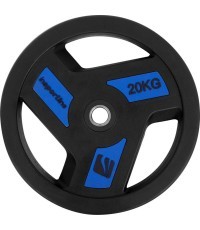 Guma dengtas svorio diskas inSPORTline Herk 20 kg