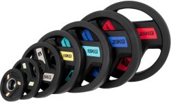 Обрезиненный диск для штанги inSPORTline Herk 20 кг