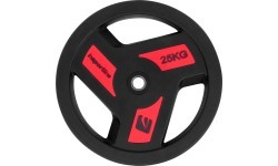 Guma dengtas svorio diskas inSPORTline Herk 25 kg
