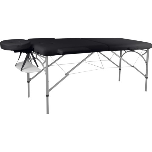 Massage Table inSPORTline Tamati 2-Piece Aluminium - Black