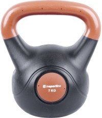 Vinilinė gira su cemento užpildu inSPORTline Vin-Bell Dark 7 kg