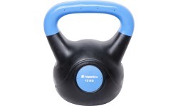 Vinilinė gira su cemento užpildu inSPORTline Vin-Bell Dark 12 kg