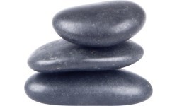 Lavos akmenų rinkinys inSPORTline River Stone 2-4 cm, 3 vnt