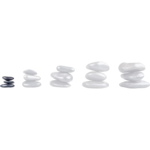 Lava Stone Set inSPORTline River Stone 2-4cm – 3 pcs