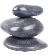 Lavos akmenų rinkinys inSPORTline River Stone 6–8 cm, 3 vnt