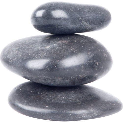 Lava Stone Set inSPORTline River Stone 6-8cm – 3 pcs
