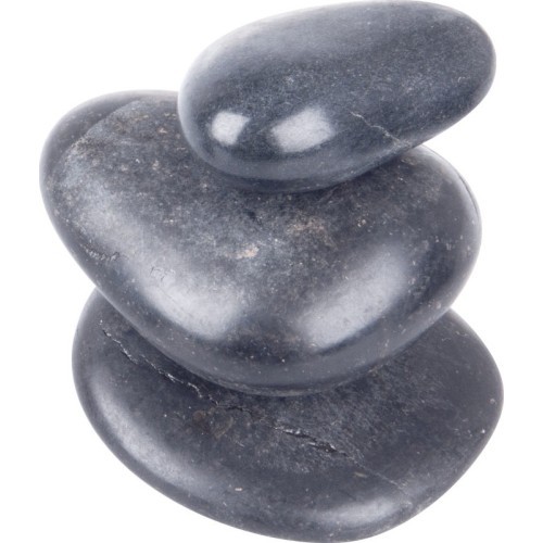 Lavos akmenų rinkinys inSPORTline River Stone 6–8 cm, 3 vnt