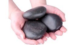 Lava Stones Set inSPORTline River Stone 8-10cm – 3 pcs