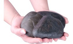 Набор лавовых камней inSPORTline River Stone 10-12 см, 3 шт.