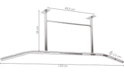 Ceiling-Mounted Pull-Up Bar inSPORTline LCR-1118