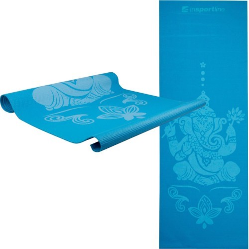 Коврик для йоги inSPORTline Spirit 172x60x0,3 см - Синий